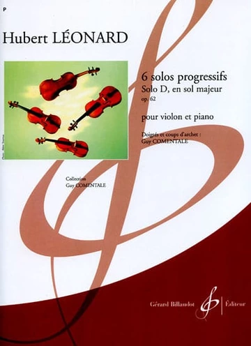 6 solos progressifs opus 62 - solo d en Sol majeur Visual